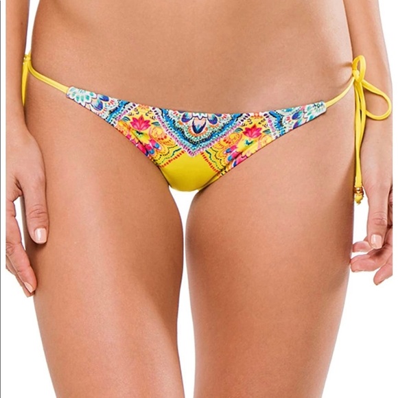 NWT PILYQ Sumer Sebastian Tie Full‎ Bikini Bottoms - Picture 1 of 11
